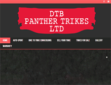 Tablet Screenshot of dtbpanthertrikes.co.uk